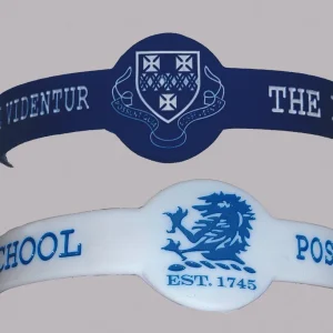 The Lodge School Crest Wrist Band